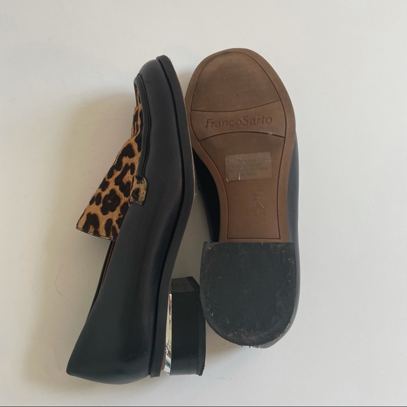 Franco Sarto Newbocca Leather Loafers - Picture 3 of 6